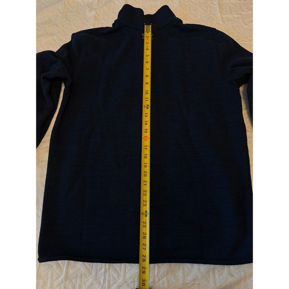 Under Armour ColdGear 1/4 Zip Pullover Brown Fleece Lined Sweatshirt XL - Picture 4 of 6